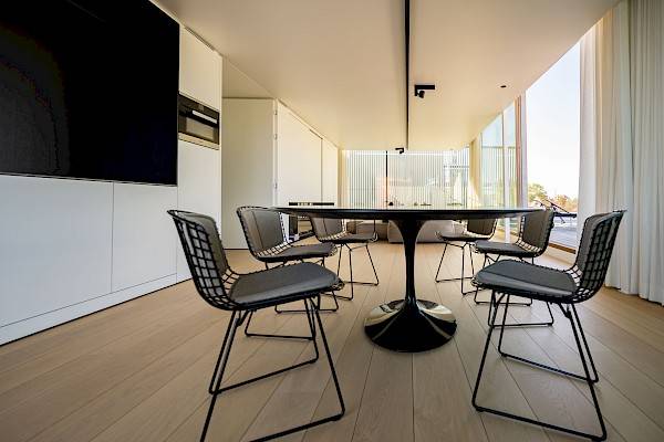 Barrisol spanplafond met opbouw rail 