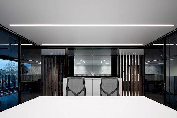 CLVR verlaagd uitneembaar PVC spanplafond